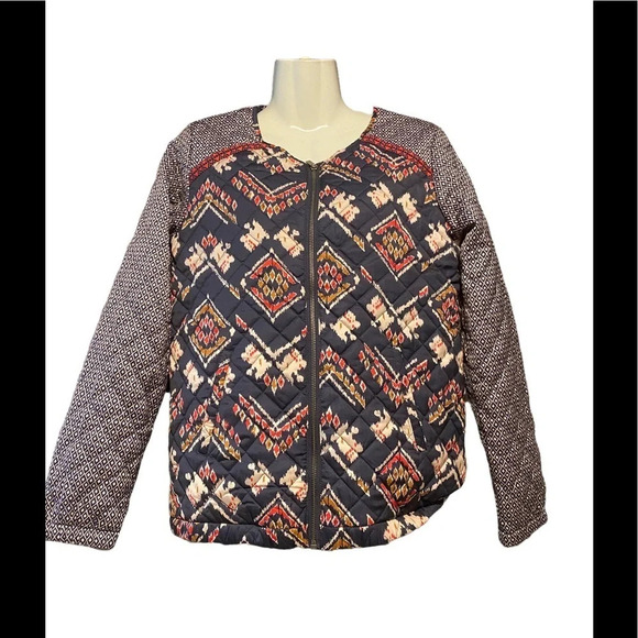 Roxy Coastal Desert Quilted Bomber Jacket - Picture 3 of 10